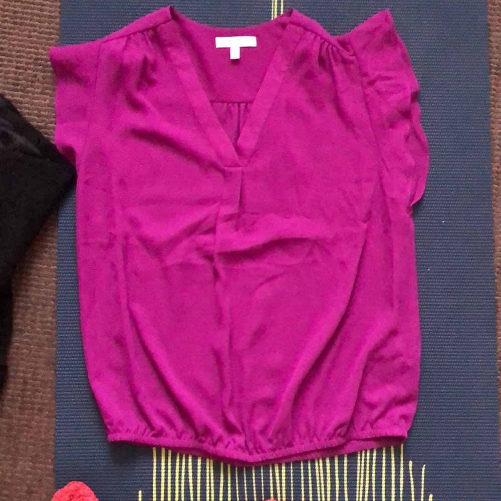 Purple blouse